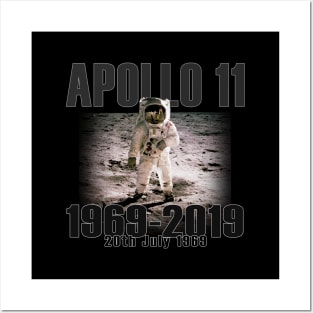 Apollo 11 Moon Landing 50th Anniversary Posters and Art